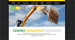 Desktop Screenshot of centronoleggiocavinato.com